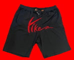 Black with Red Yike Mens Shorts