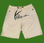 Crean with Black Yike  Mens Shorts