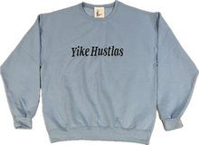 Load image into Gallery viewer, Sky Blue Yike Hustlas Mens Embroidery Hoodies
