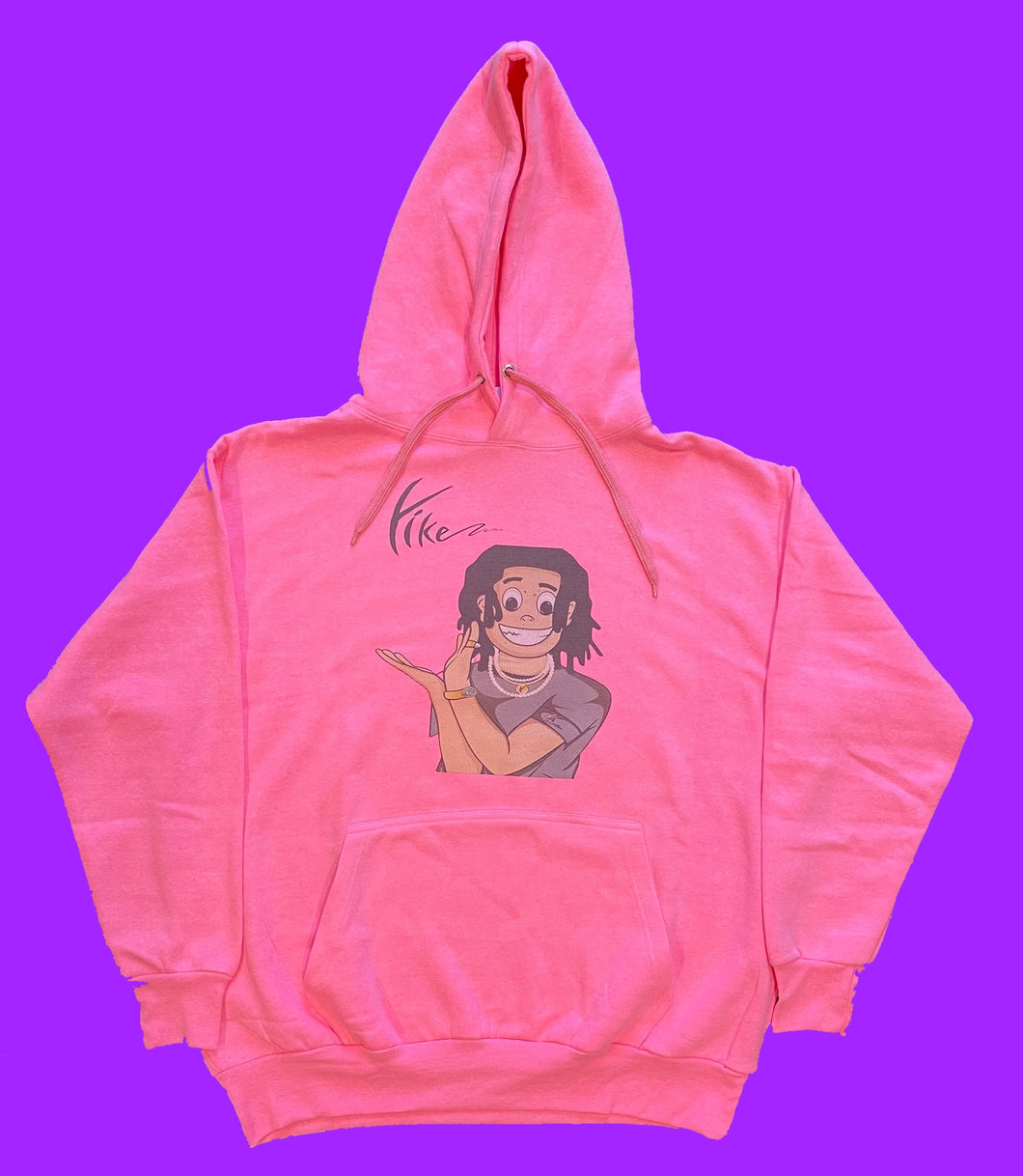 Pink Ice Yike DTF Hoodies