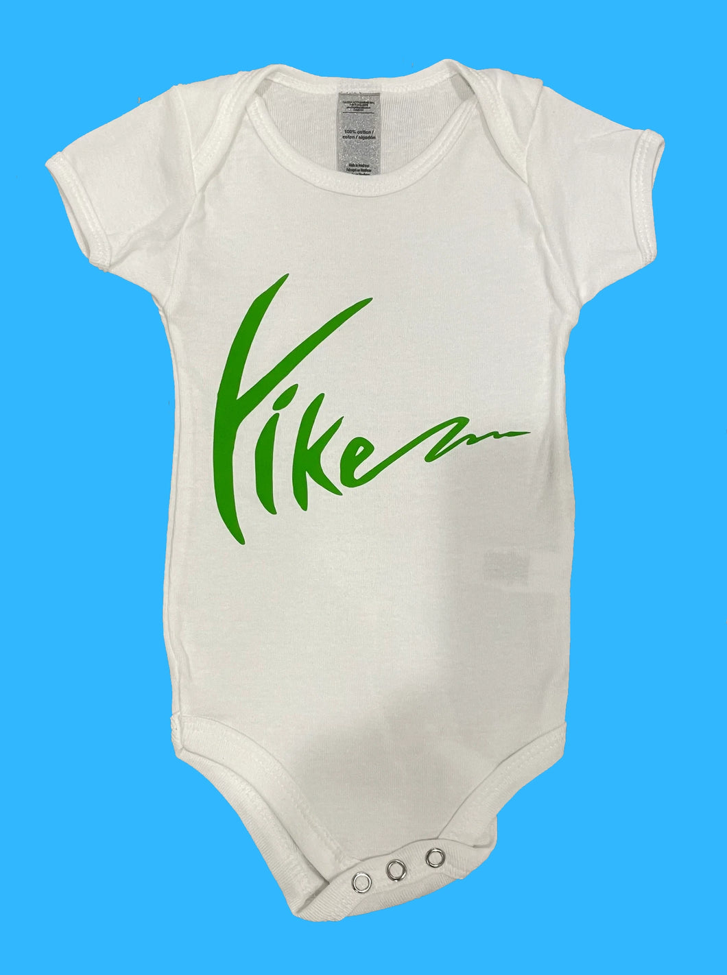 Baby Yike green Onsie