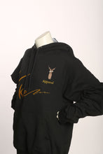 Load image into Gallery viewer, Black &amp; Yellow Yike Logo Mens Embroidery Hoodies
