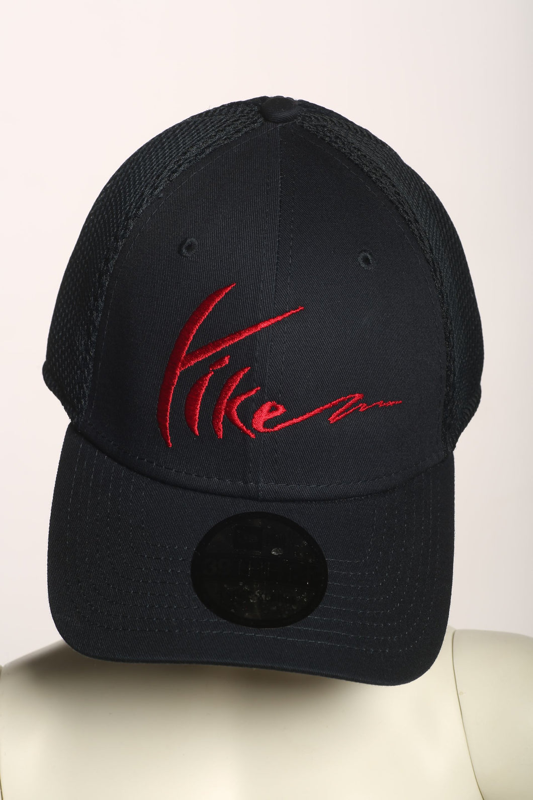 Black Signature Red Logo Ball Cap