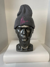 Load image into Gallery viewer, Grey Skull Cap With Pink Yike
